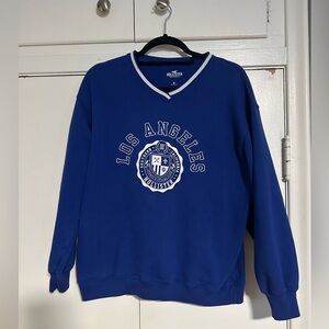 Hollister Los Angeles Varsity Crest Sweatshirt Men’s Medium | Women’s Oversized